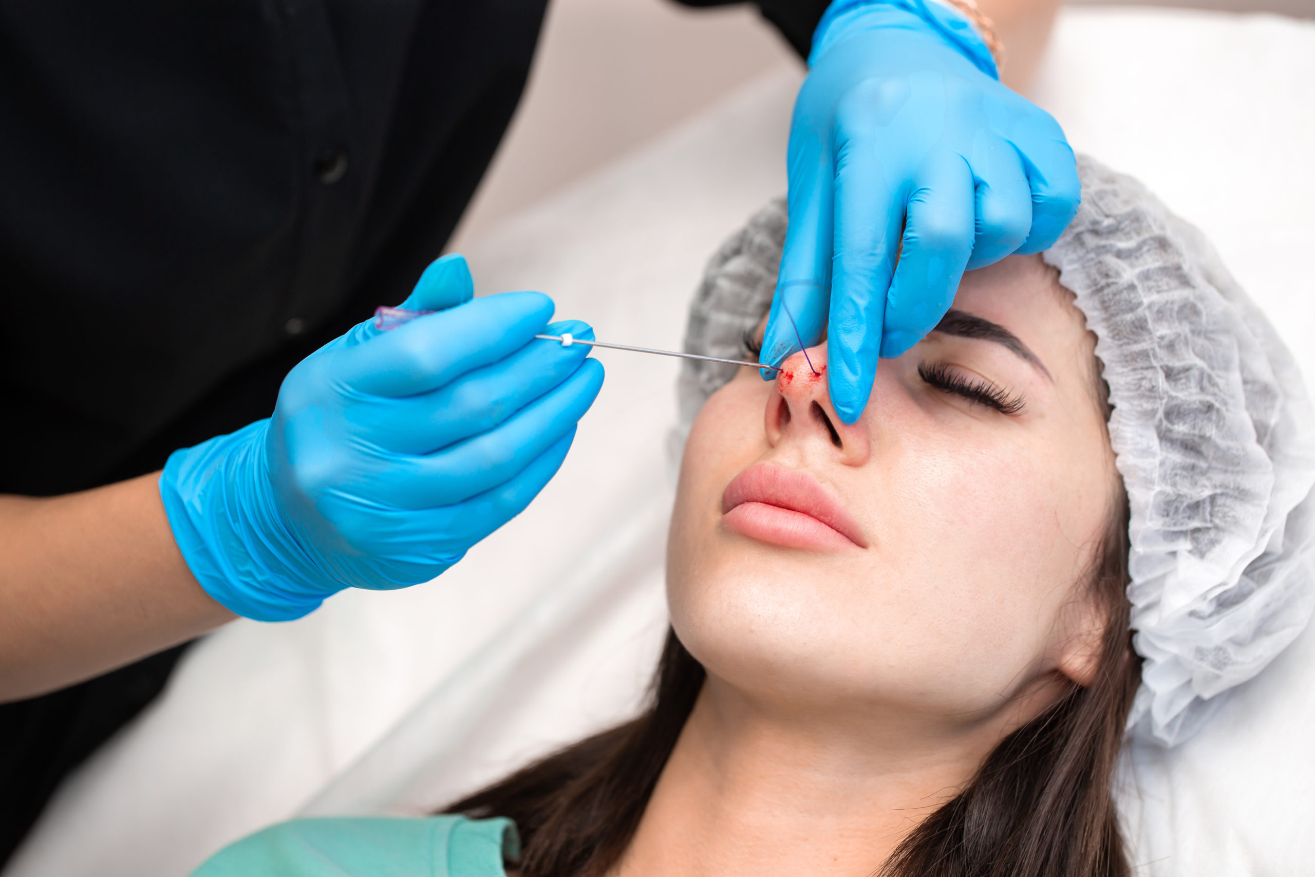 Relaxing ambiance during rejuvenation facial therapy